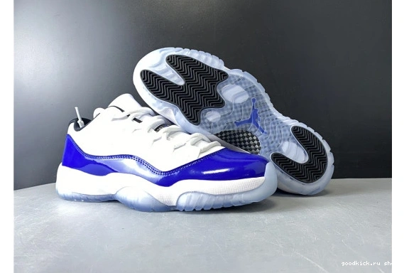 Air Jordan Concord White Low Retro AH7860-100 AH7860-100 11 0216